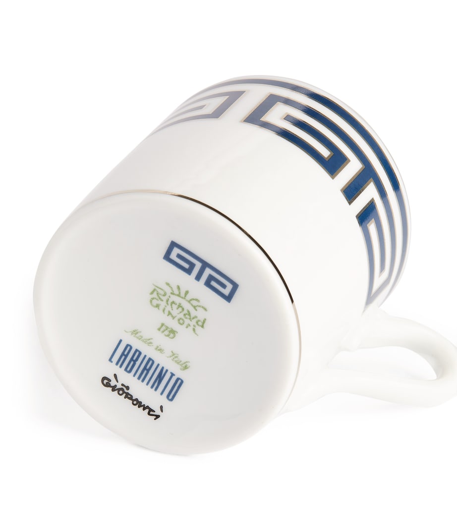 Ginori 1735 Labirinto Zaffiro espresso cup - British product