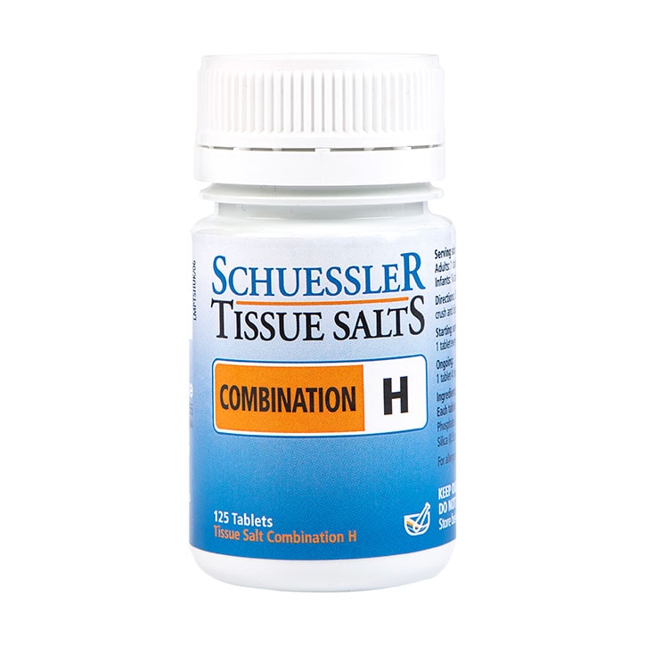 Schuessler Combination H Salt Tissues 125 Tablets Tissue Salts Tablets Holland&Barrett   