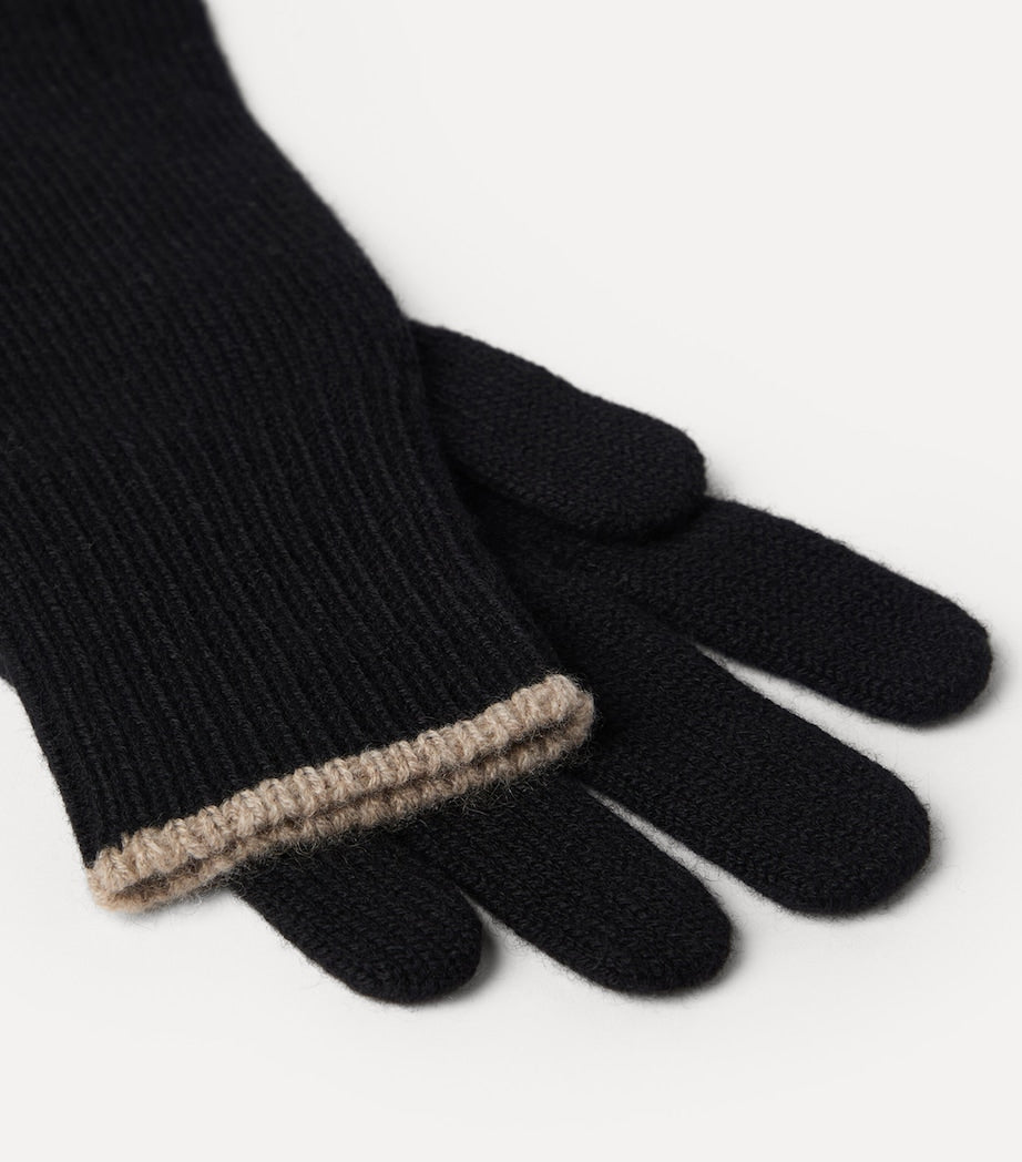 Brunello Cucinelli cashmere gloves - British product