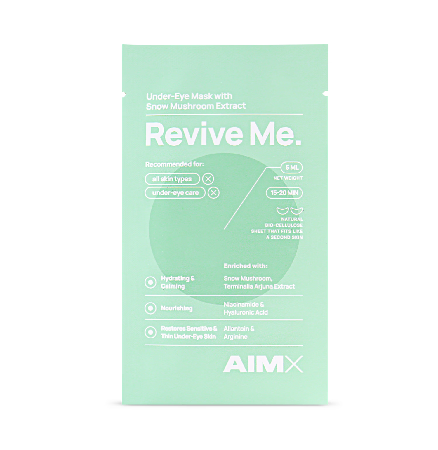 Aimx Revive Me eye mask with hyaluron 5ml, UK version