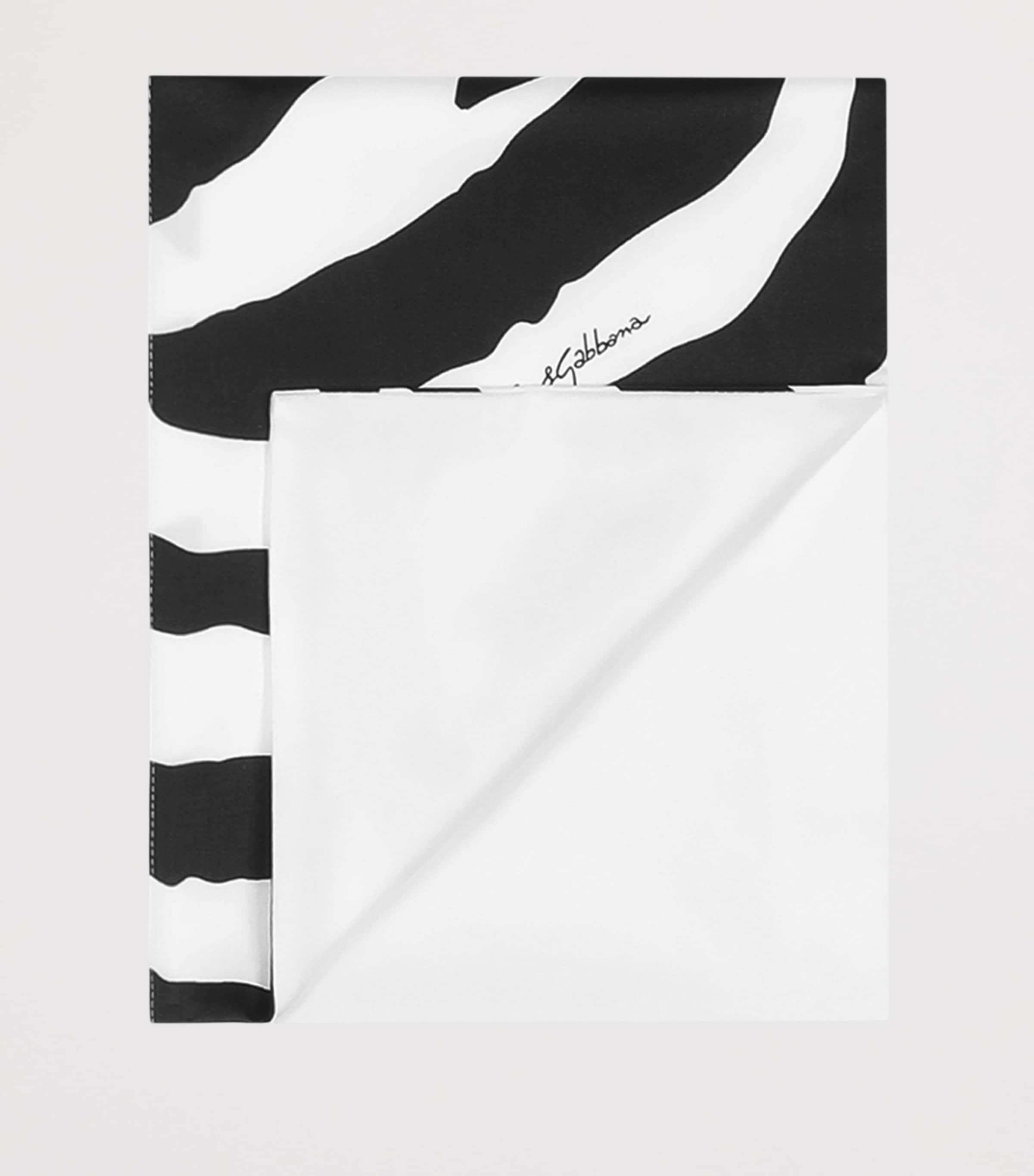Dolce & Gabbana Casa zebra print pillowcase set 50cm x 80cm - British product