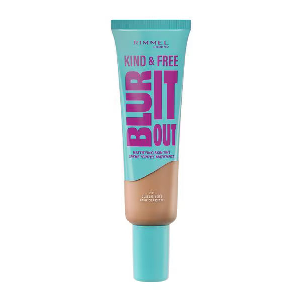 Rimmel Skin Tint 201 Classic Beige, imported from the UK