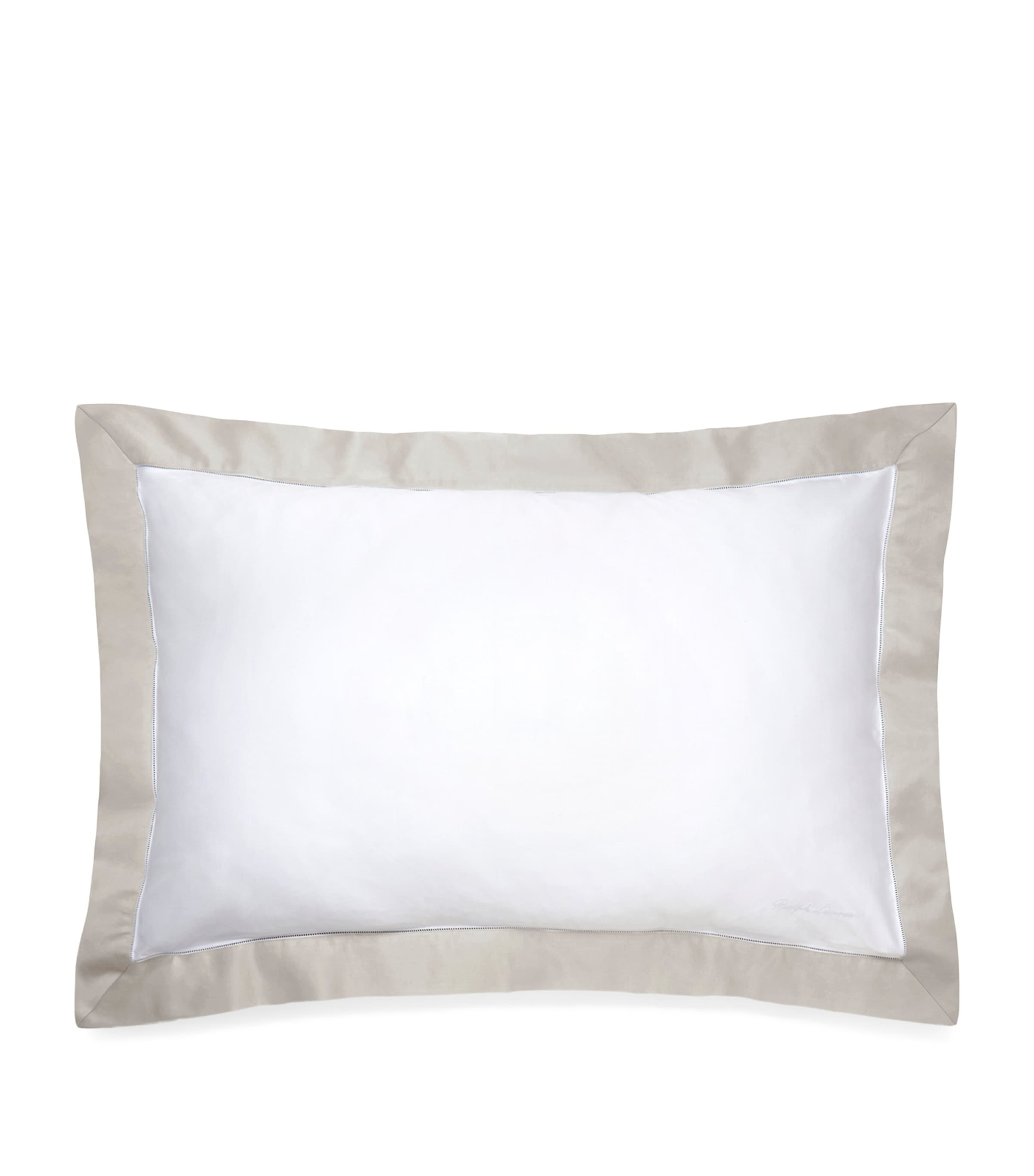 Ralph Lauren king sham in smooth sateen, 50cm x 90cm, imported from the UK