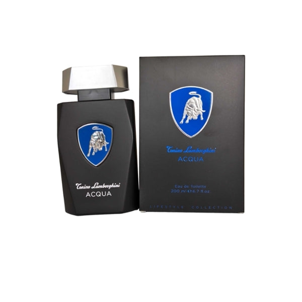Lamborghini Acqua Eau de Toilette spray 200ml, imported from the UK