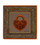 Etro Herald ceramic tray 20cm x 20cm - British product