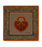 Etro Herald ceramic tray 20cm x 20cm - British product