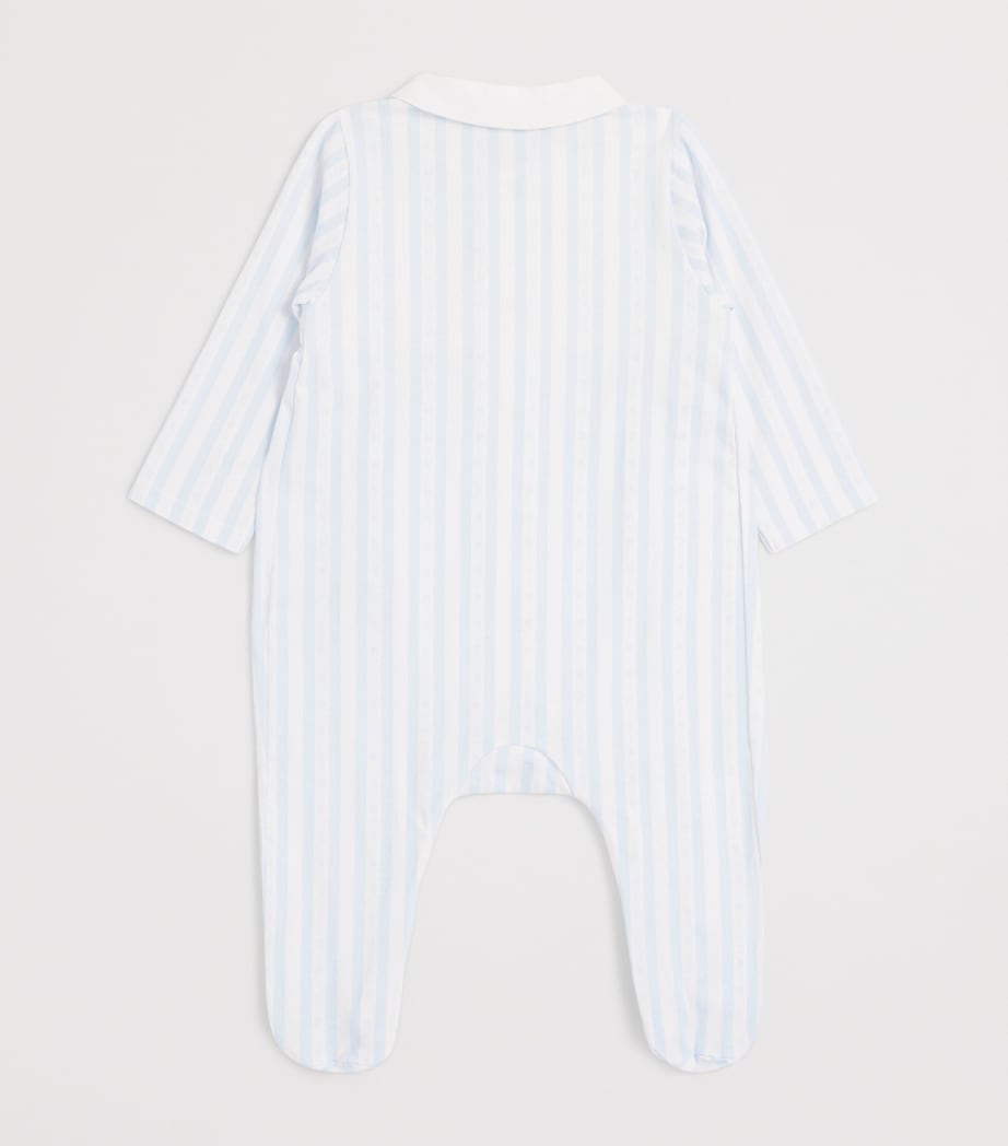 Tartine et Chocolat cotton stripe baby all-in-one 0-24 months (British brand)