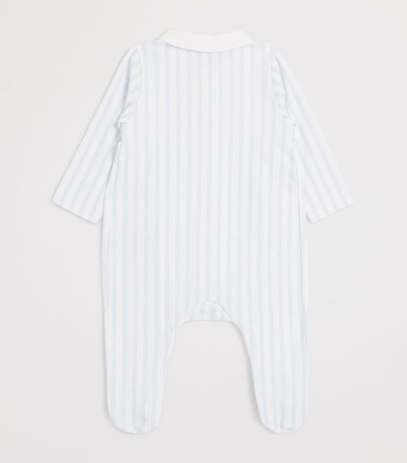 Tartine et Chocolat cotton stripe baby all-in-one 0-24 months (British brand)