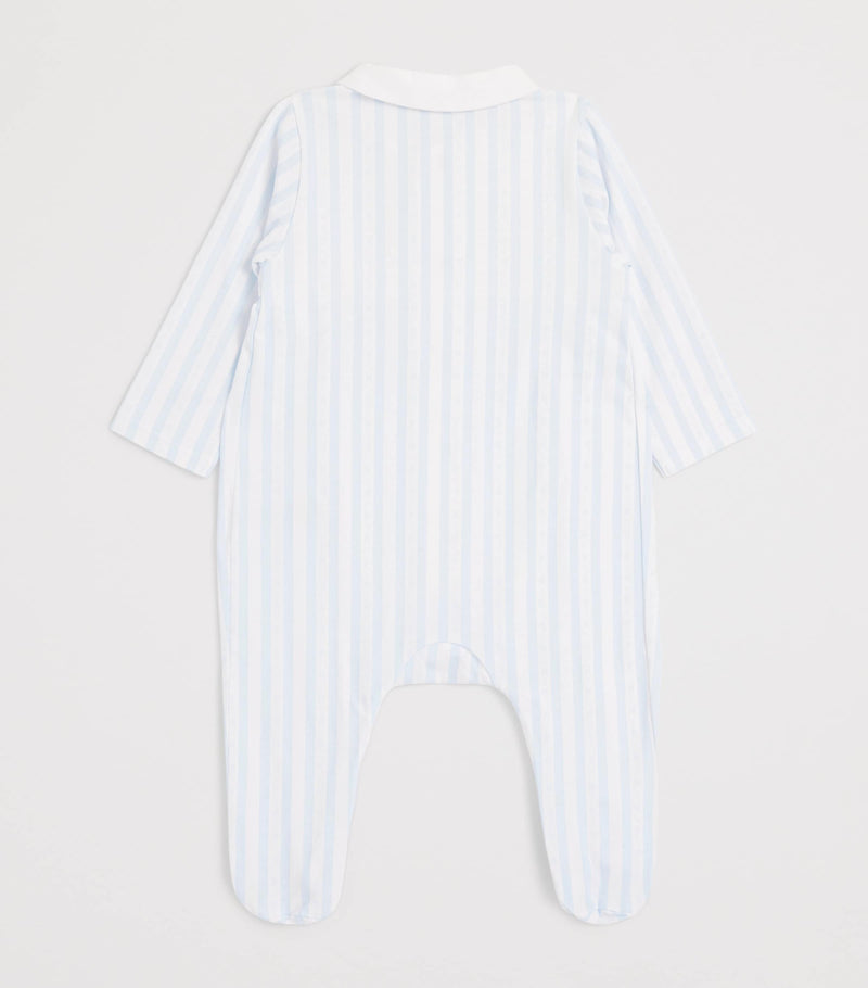 Tartine et Chocolat cotton stripe baby all-in-one 0-24 months (British brand)