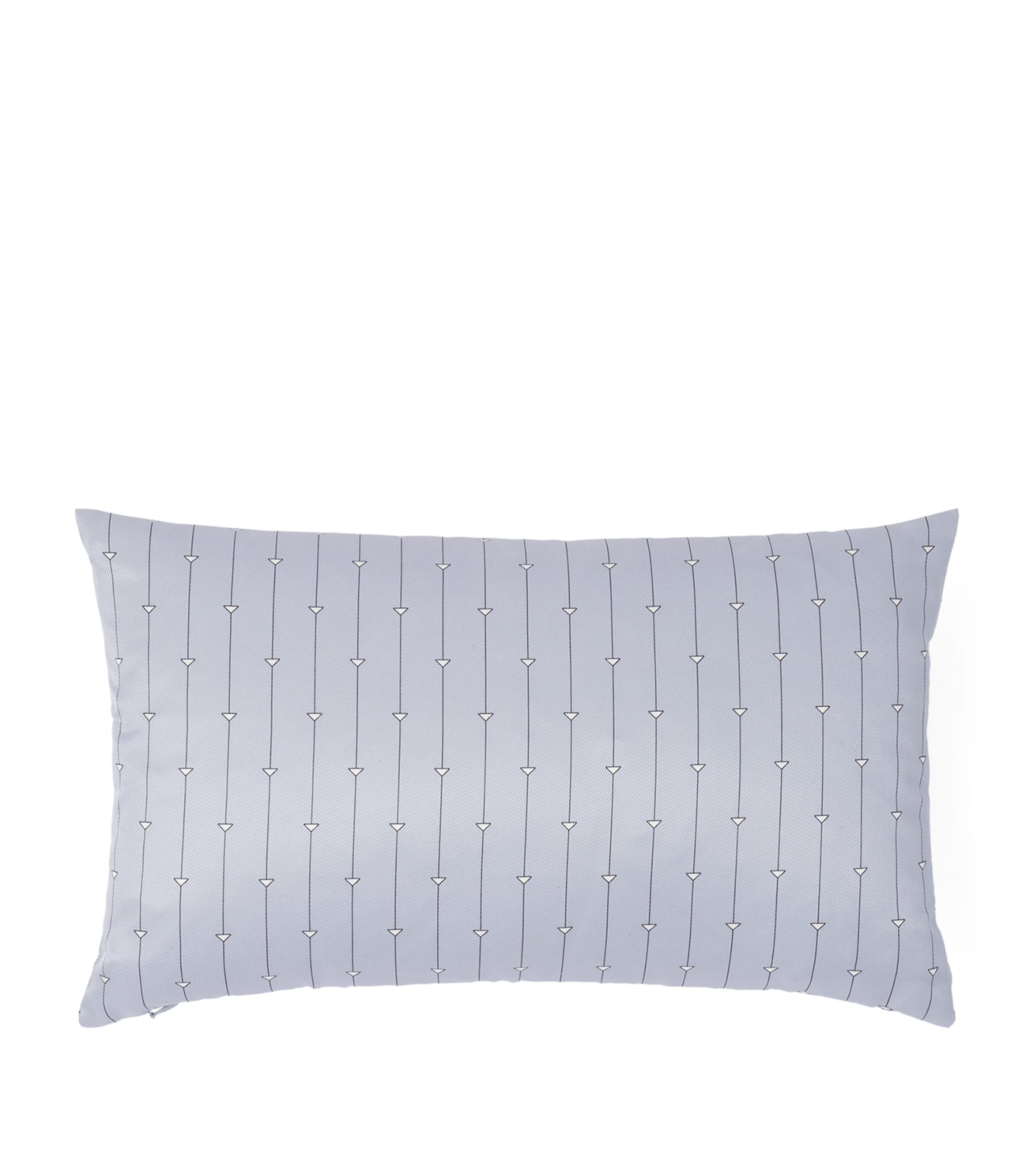 Prada Twill Triangle Stripe pillow 50cm x 30cm, imported from the UK