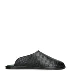 Brotini alligator leather mules - British product