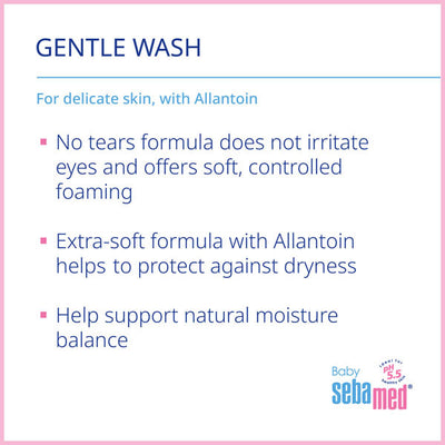 Sebamed Baby Gentle Wash Body Cleanser 1000ml