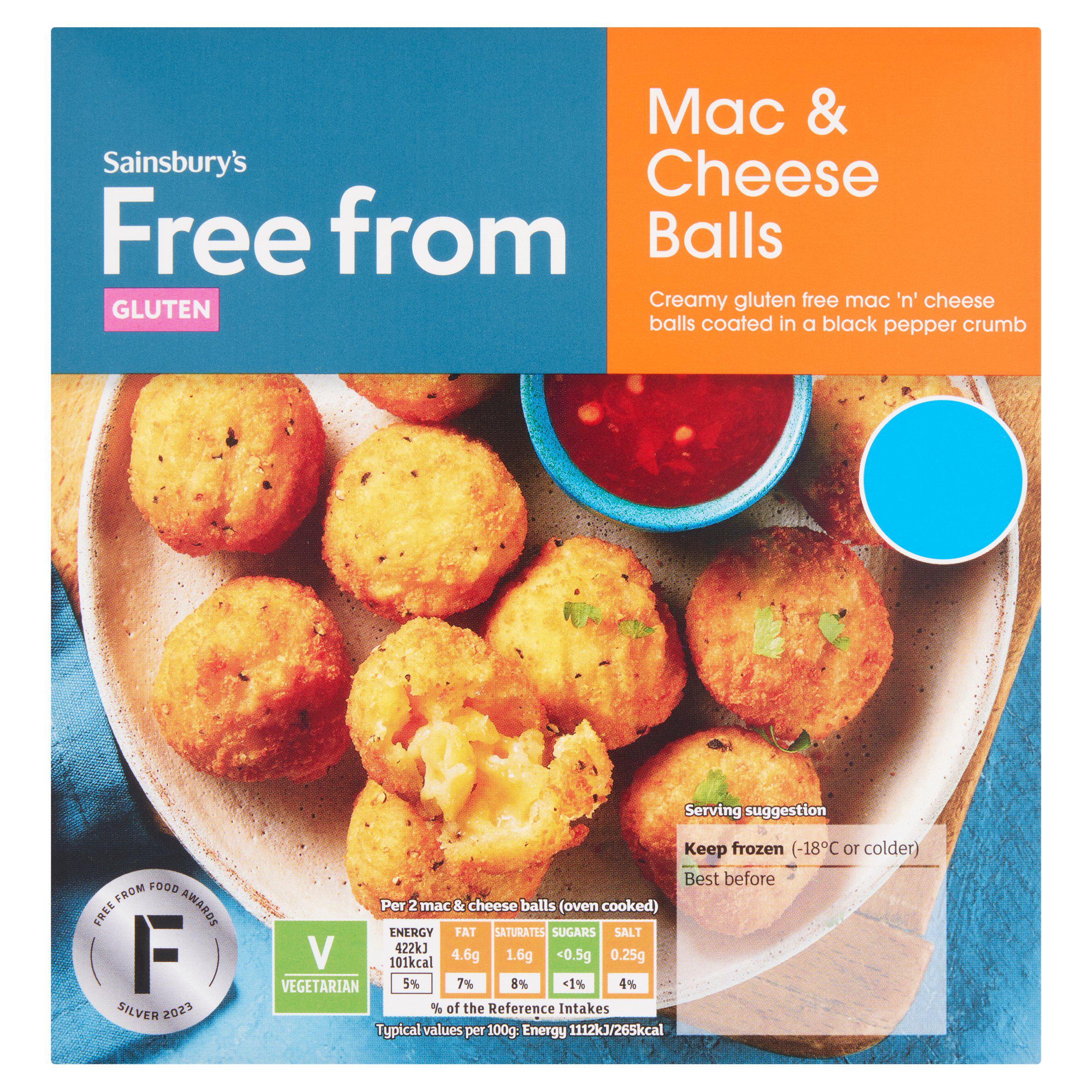 Sainsbury's Free From Mac & Cheese Balls 200g GOODS Sainsburys   