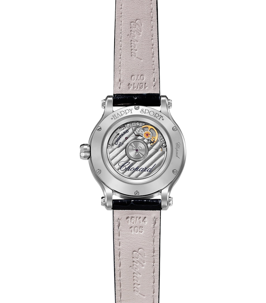 Chopard Happy Sport automatic diamond watch 33mm, imported from the UK