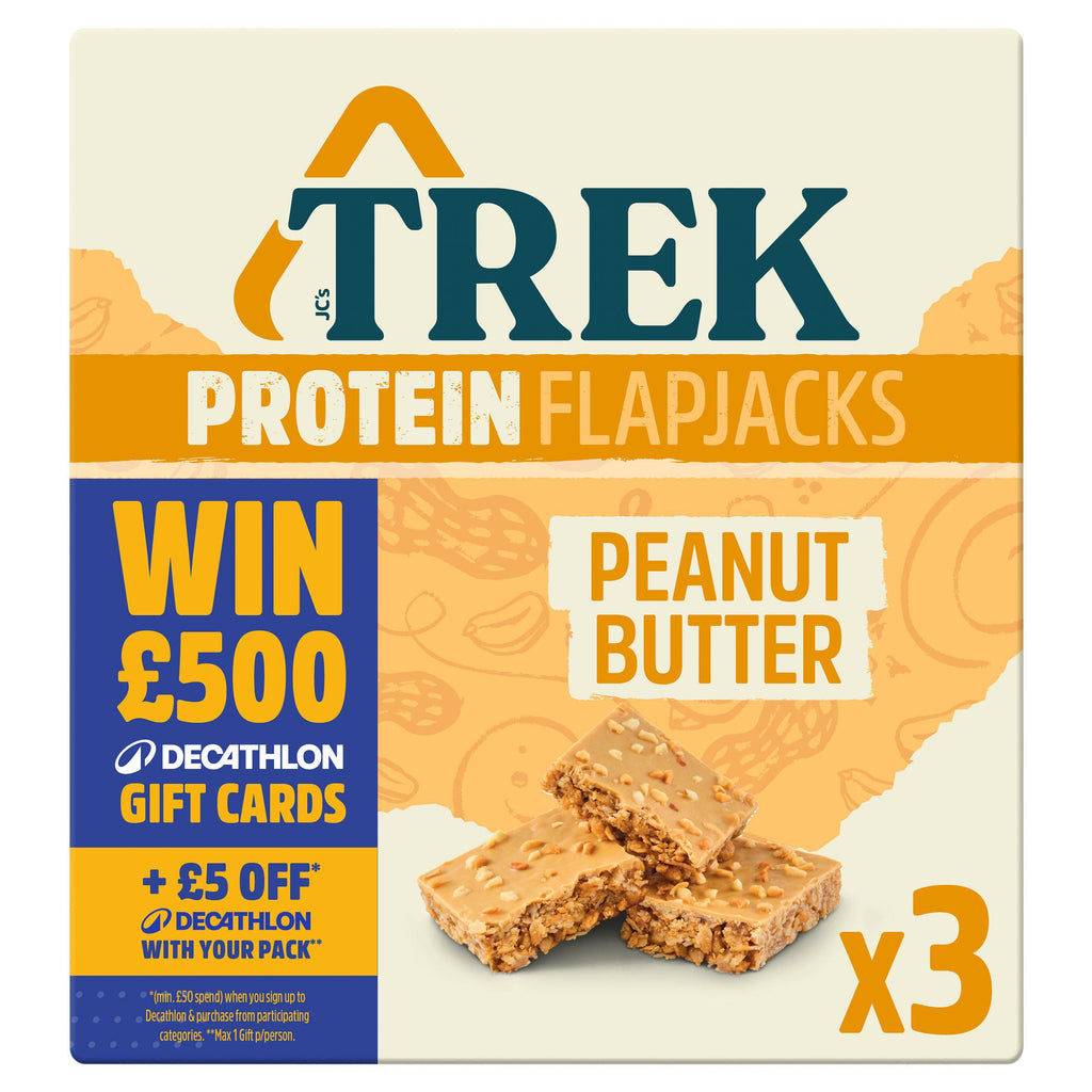 Trek Peanut Butter Protein Flapjack 3x50g