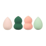 Danielle Creations painted floral cosmetic sponge set 4 pack, imported from the UK