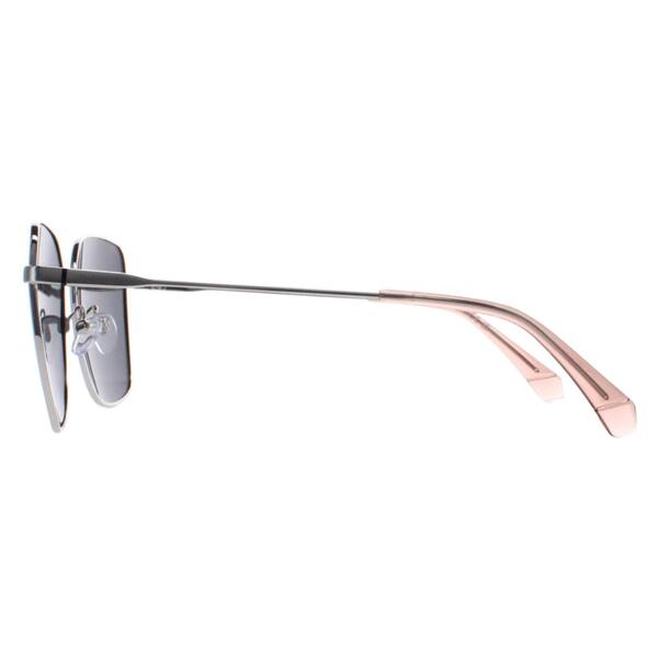 Polaroid women's silver polarized sunglasses, imported from the UK