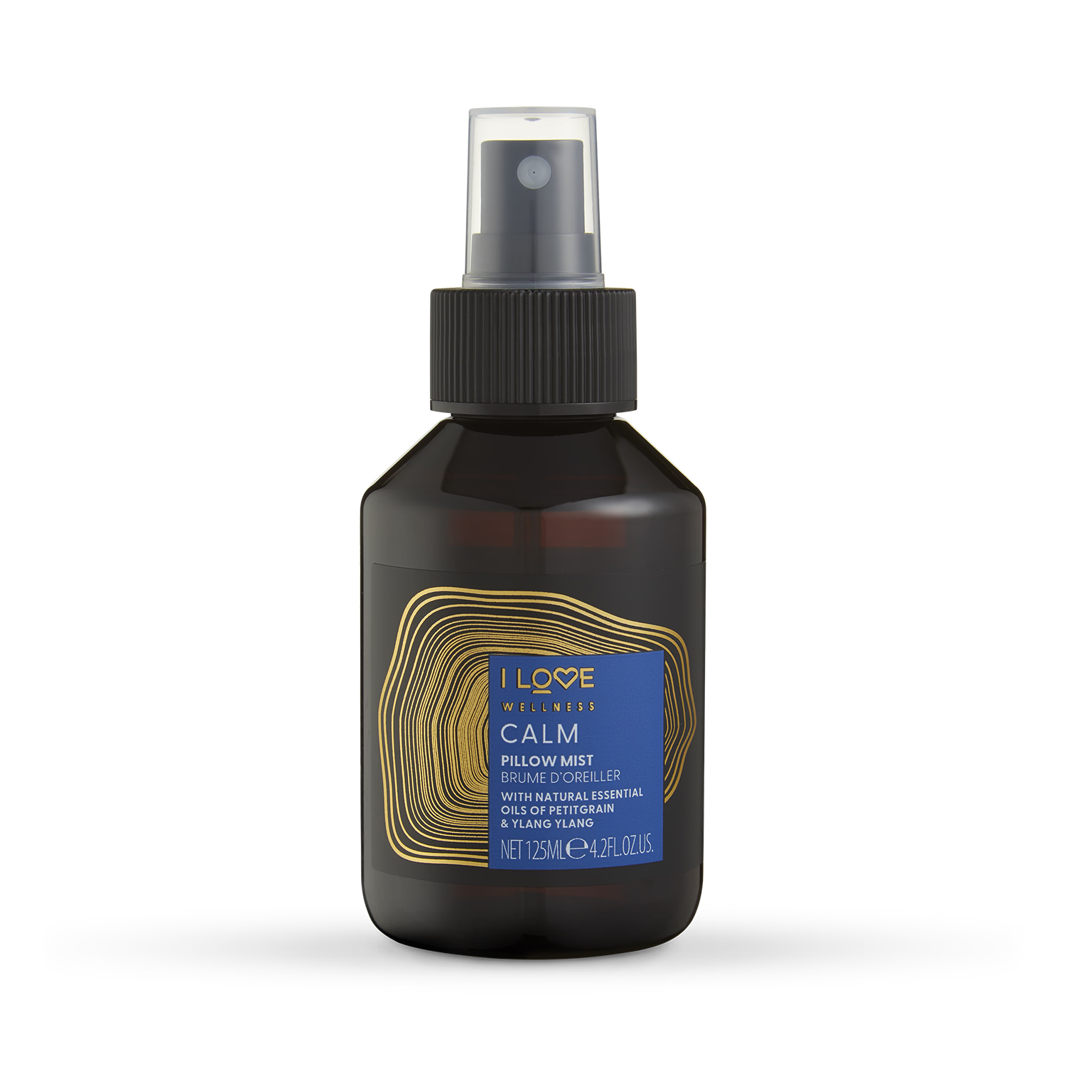 I Love Wellness Calm Pillow Mist 125ml bottle with sprayer, UK version