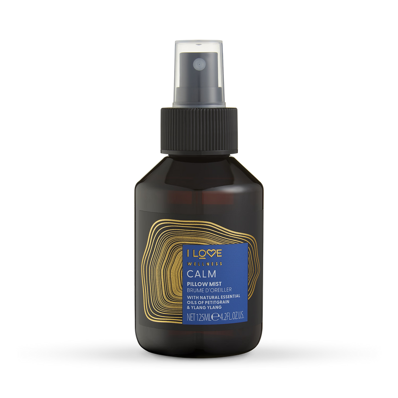 I Love Wellness Calm Pillow Mist 125ml bottle with sprayer, UK version