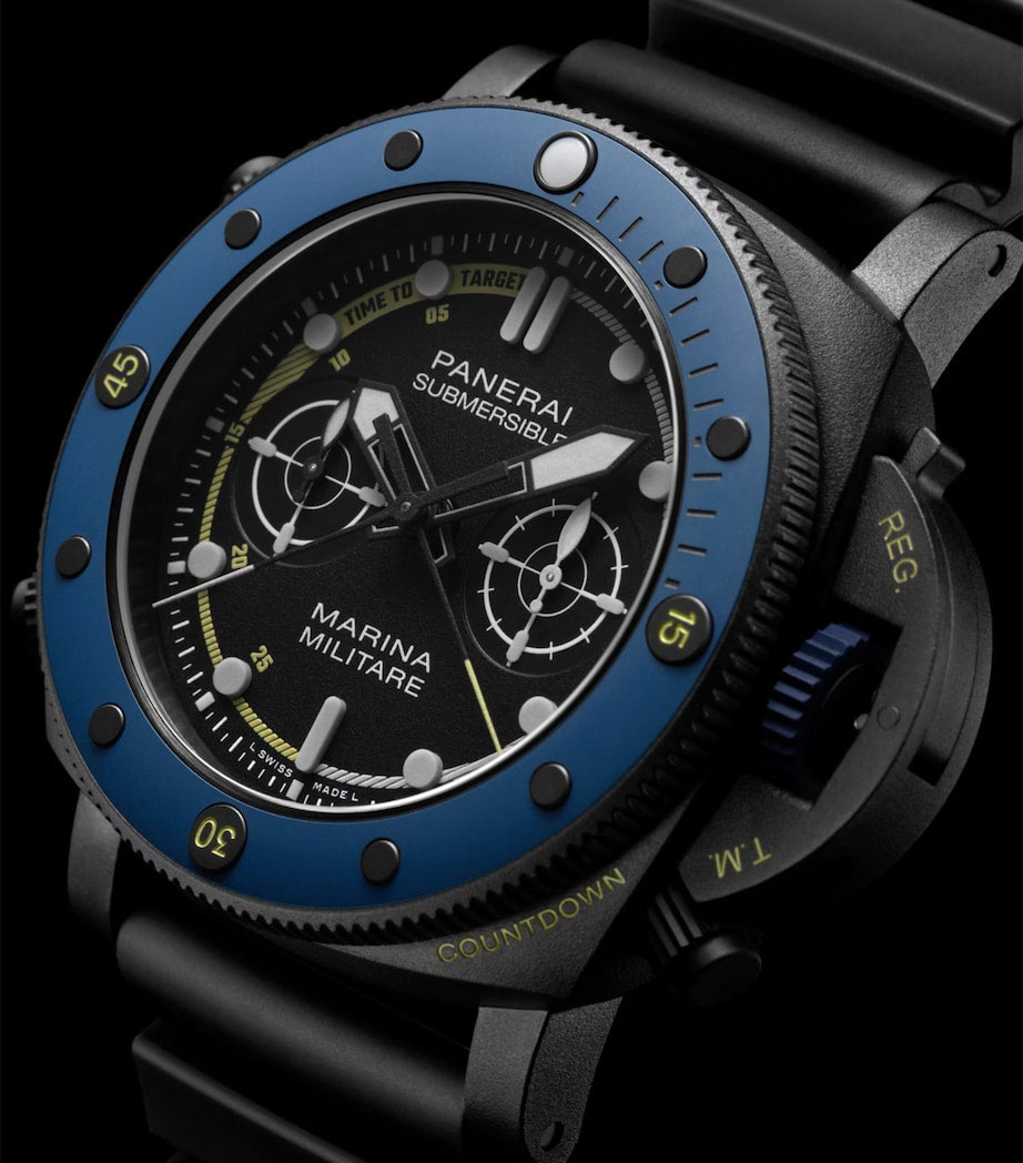 Panerai titanium Submersible Marina Militare dive watch 47mm (British brand)