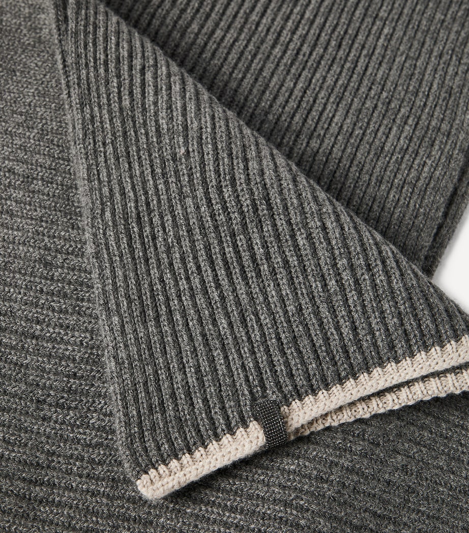 Brunello Cucinelli cashmere scarf 235cm, UK version