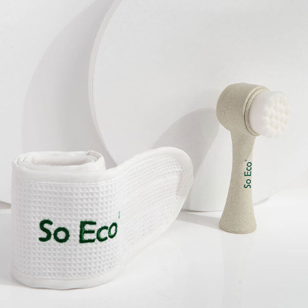 So Eco Facial Cleansing Brush & Waffle Headband GOODS Superdrug   