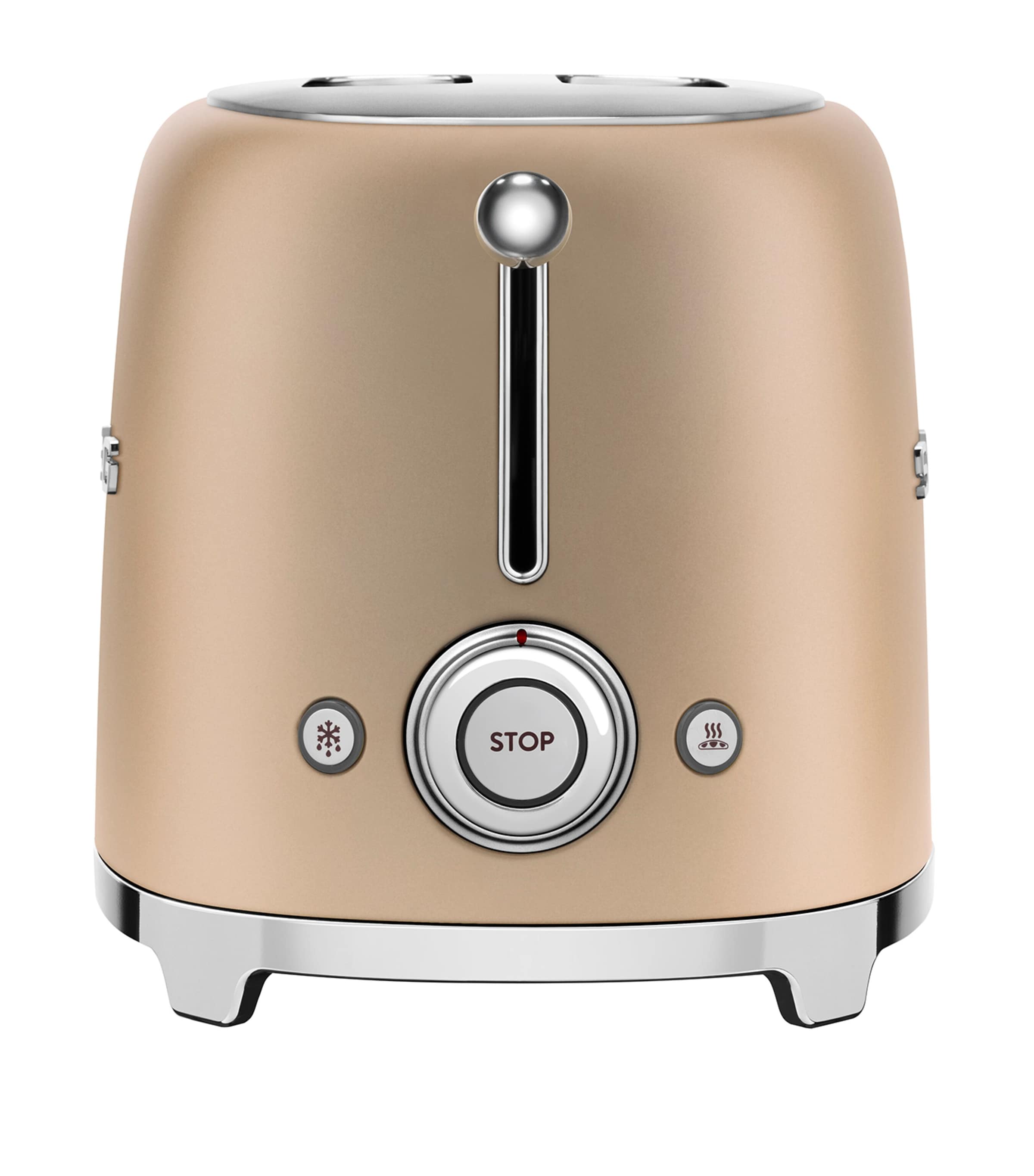 Smeg matte champagne toaster (British brand)