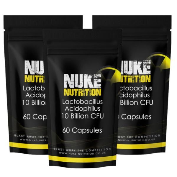 Nuke Nutrition Lactobacillus Acidophilus 10Billion CFU-180ct GOODS Superdrug   