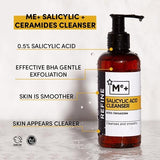 Superdrug me+ Salicylic Acid & Ceramides Cleanser 200ml GOODS Superdrug   