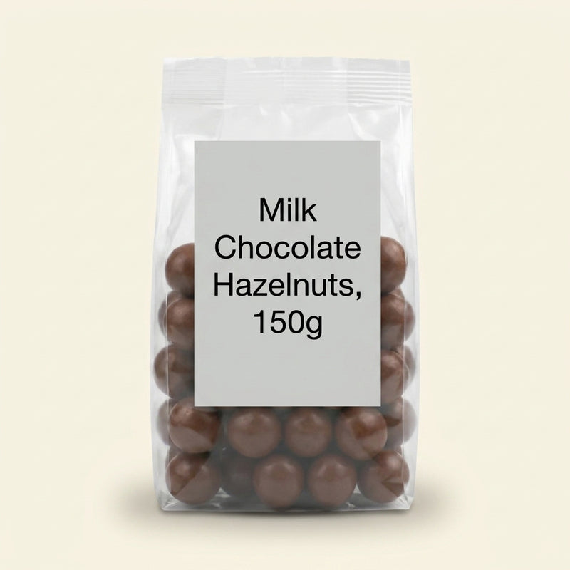 Holland & Barrett milk chocolate hazelnuts 150g, UK version