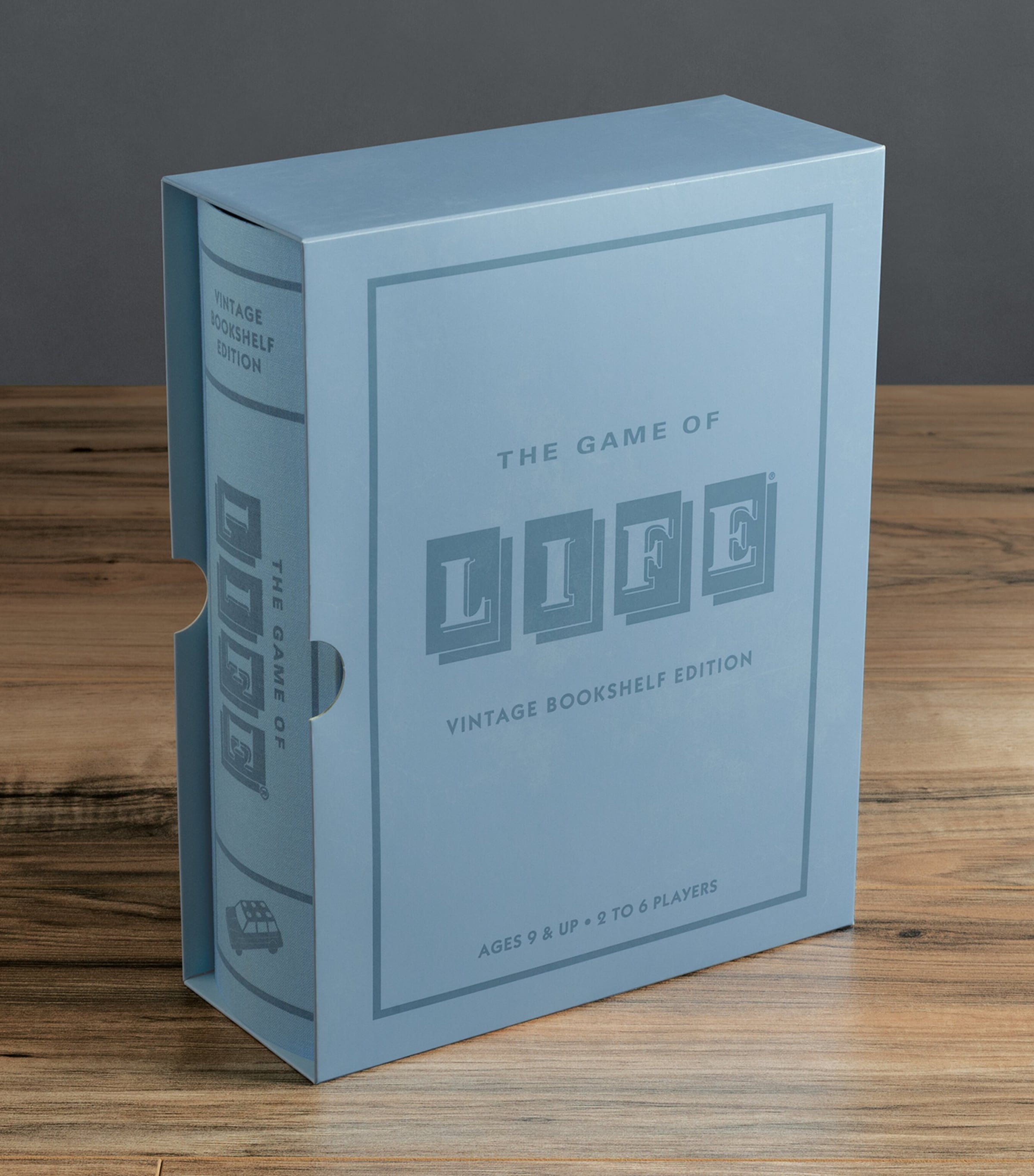 The Game of Life Vintage Bookshelf Edition board game (British brand)