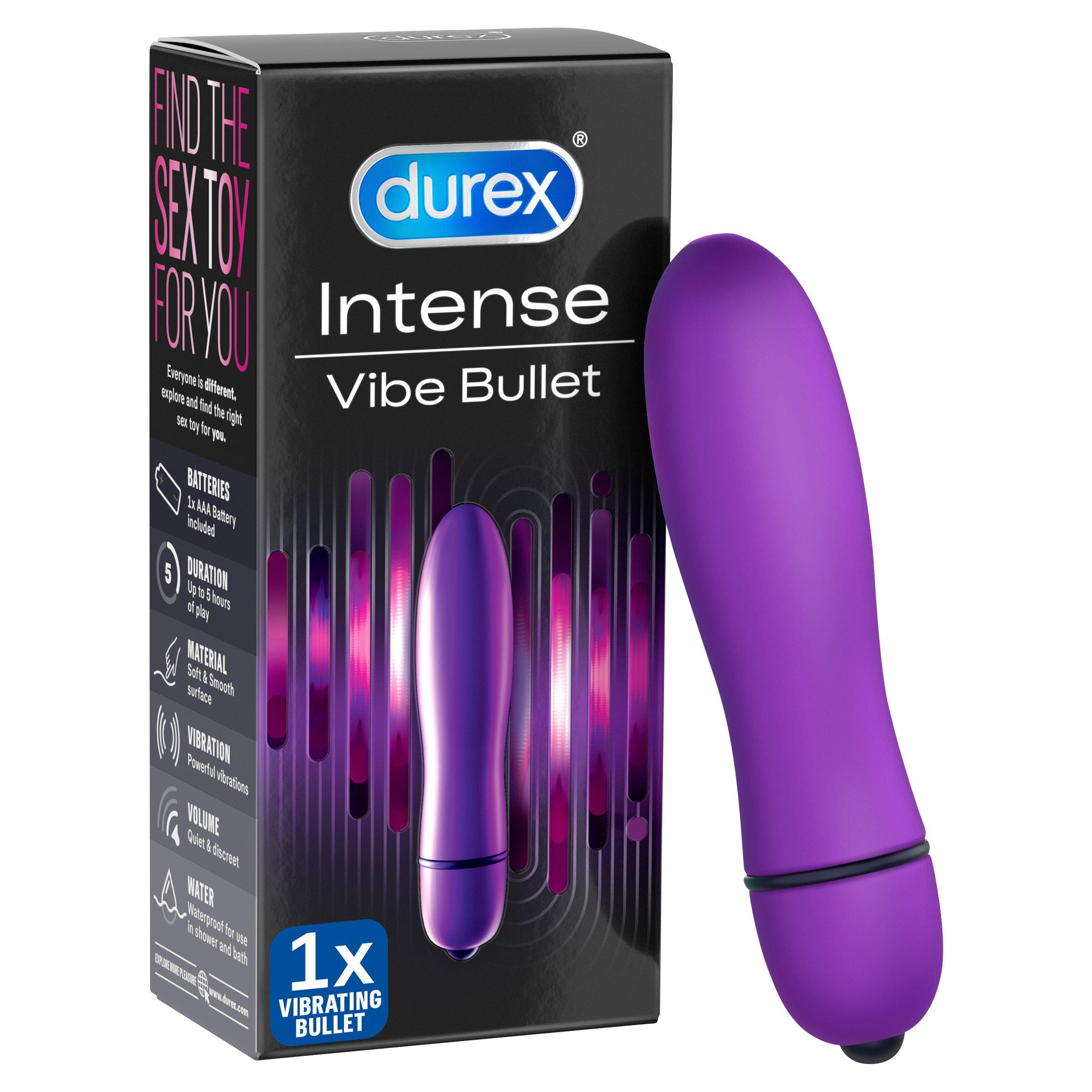 Durex Intense Delight Vibrating Bullet GOODS Sainsburys   