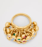 LOEWE crystal push pin cocktail ring, imported from the UK