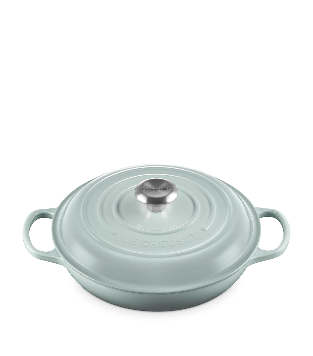 Le Creuset cast iron shallow casserole dish 26cm, UK version
