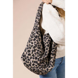 SVNX hobo bag beige leopard one size, UK version