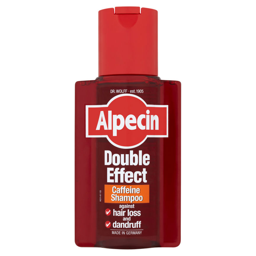 Alpecin Double Effect Dandruff & Hair Loss Shampoo Men's Toiletries ASDA   