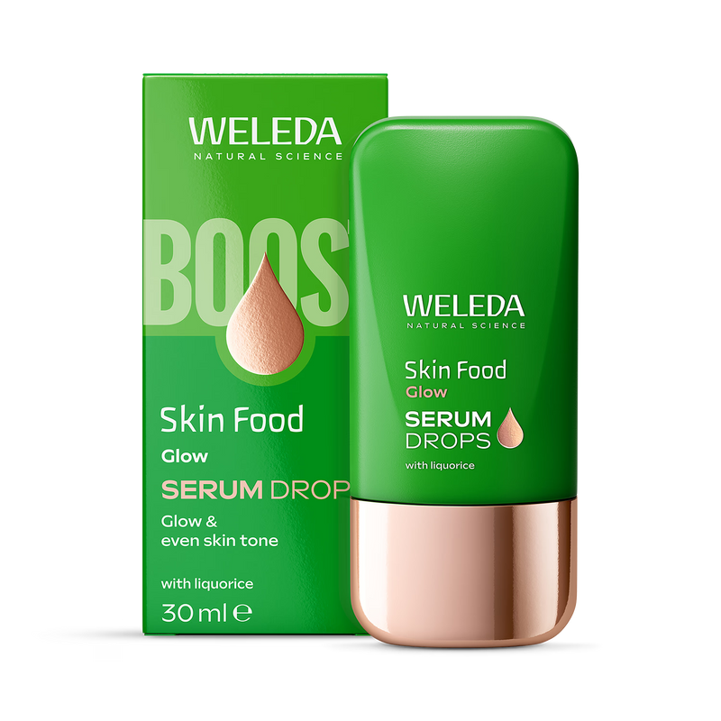 Weleda skin food glow serum drops 30ml - British product