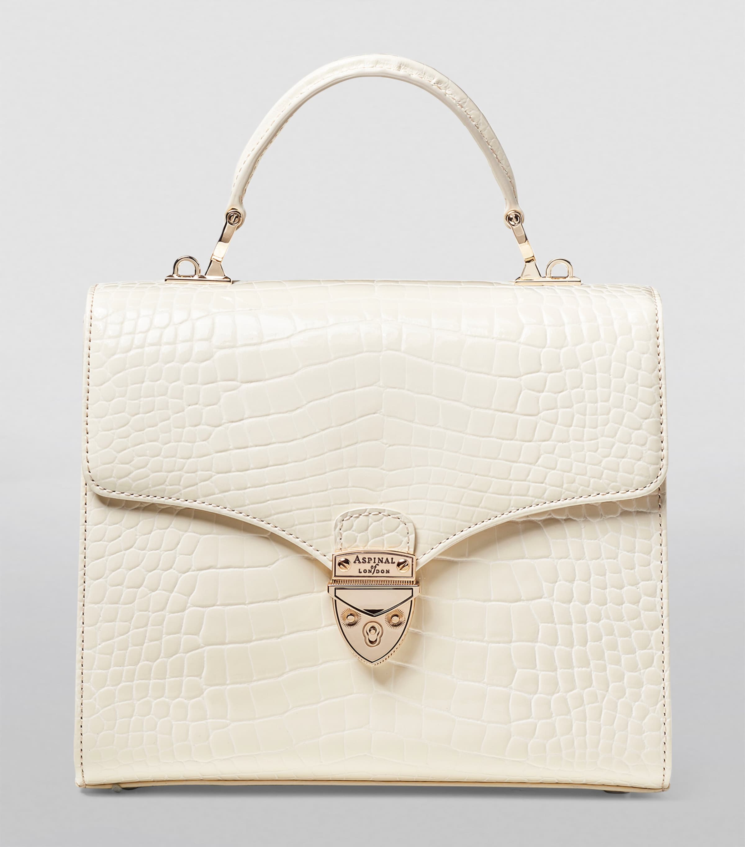 Aspinal of London Mayfair Bag Italian leather handbag (British brand)