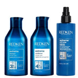 REDKEN Extreme Shampoo, Conditioner and Anti-Snap Leave In Conditioner Spray Bundle GOODS Boots   