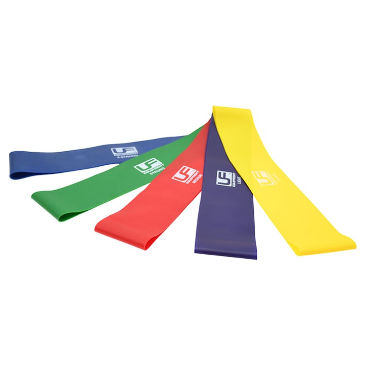 Urban Fitness Resistance Band Loop (Set of 5) Sports Equipment Holland&Barrett   