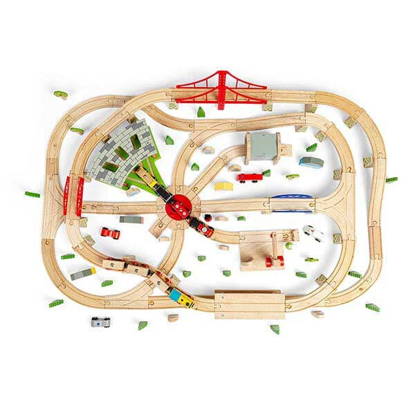 Bigjigs Rail Freight Train Set GOODS Superdrug   