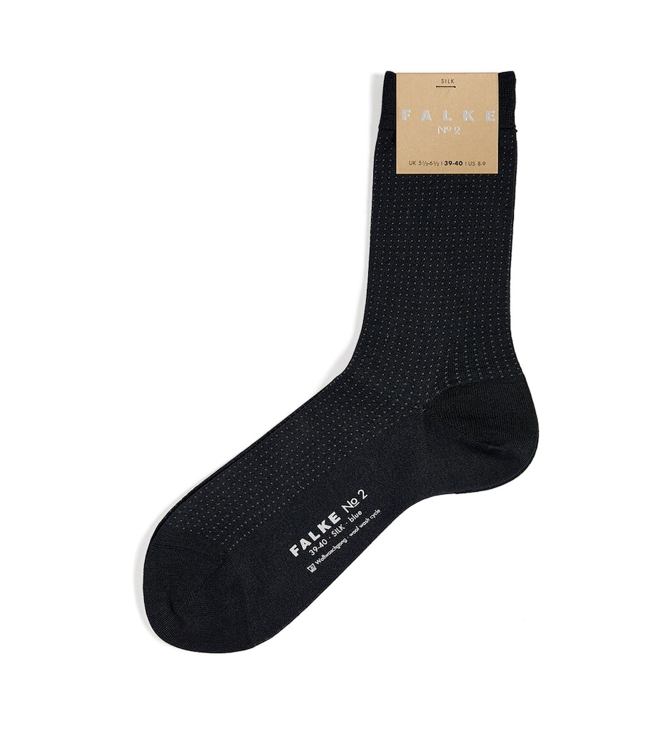 Falke No.2 silk blend socks, imported from the UK