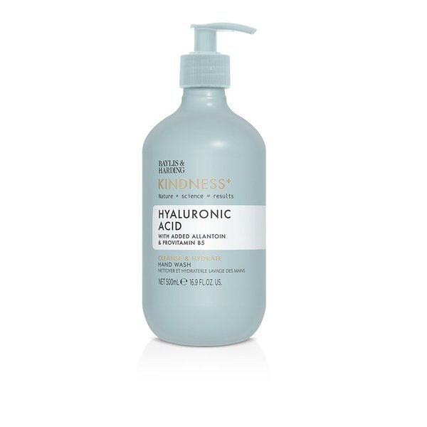 Baylis & Harding Kindness+ hyaluronic acid hand wash (British brand)