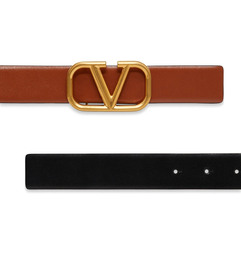 Valentino Garavani reversible VLOGO belt, UK version