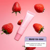 DNR Glossmetics strawberry pink lip glaze 10ml - British product