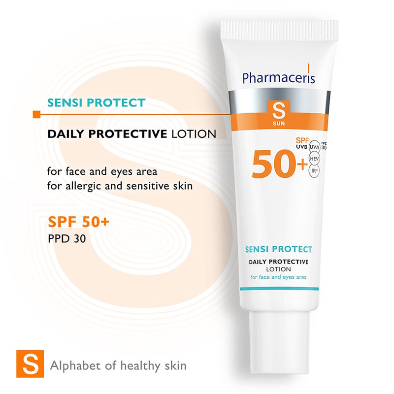 Pharmaceris Sensi Protect SPF50+ lotion 50ml (British brand)