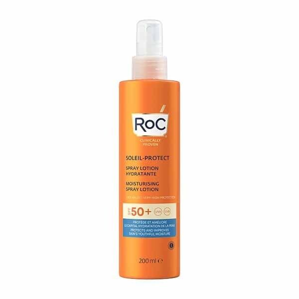 Roc Soleil-Protect Moisturising Spray Lotion Spf50 200ml