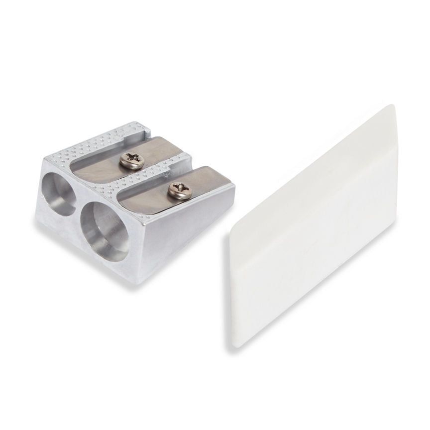 Pen & Gear Sharpener and Eraser Set