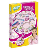Totum charm bracelet kit with over 50 puffy 3D charms (British brand)