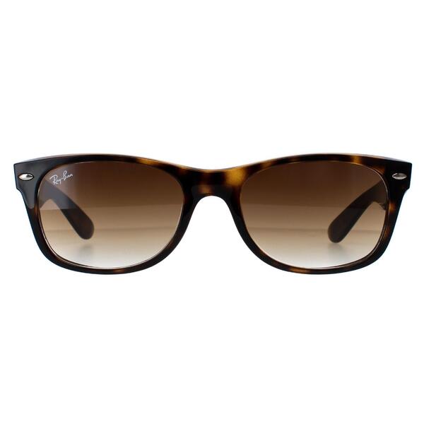 Ray-Ban New Wayfarer 2132 sunglasses 52mm Light Havana Brown gradient - British product